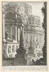 Placa 3: Mausoleo antiguo erigido para las cenizas de un emperador romano