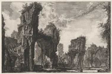 Ruinas del Sisto, o de la gran sala de las termas antoninas