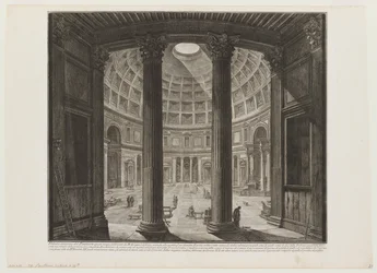 El Panteón, interior