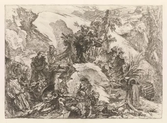 Los esqueletos, de Grotteschi (Grotescos)