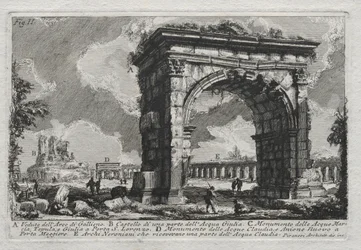 Veduta del Arco de Gallieno