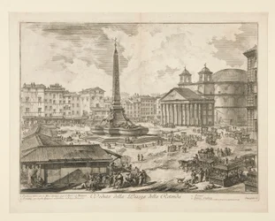 Vista de la Piazza della Rotonda, desde Vistas de Roma