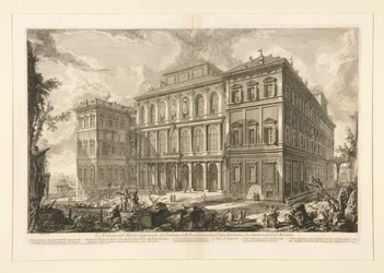Vista del palazzo dell