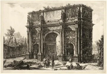 Vista del Arco de Constantino, de Vistas de Roma