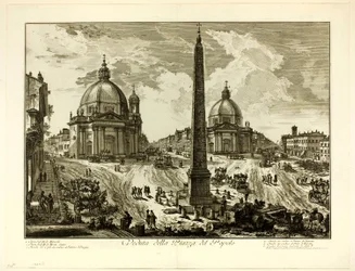Vista de la Piazza del Popolo, de Vistas de Roma