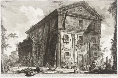 Vista del Templo de Baco, 1760-78