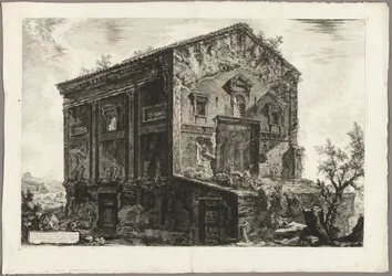 Vista del Templo de las Camenae, de Vistas de Roma