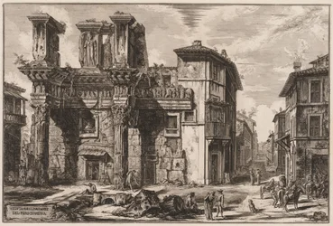 Views of Rome:  Forum of Nerva
