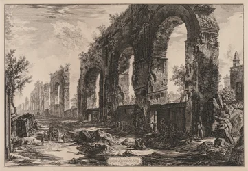 Vistas de Roma: El acueducto de Nerón
