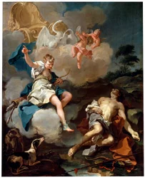 Diana y Endimión, 1723