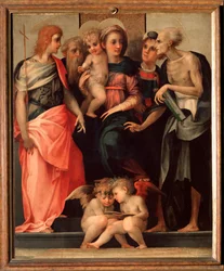 Santa Conversación (Ognissanti altarpiece)