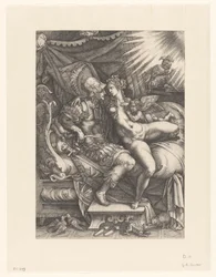 Marte y Venus como amantes