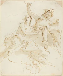 Baco y Ariadna