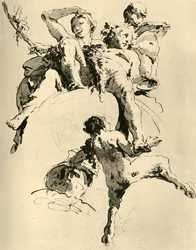 Baco y Ariadna