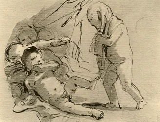 Cupido asustando a otros niños, c.1757, 1928