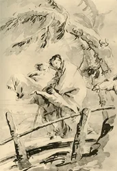 Huida a Egipto, antes de 1752, 1928