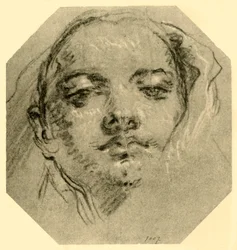 Cabeza de una mujer