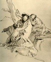 Sagrada Familia, mediados del siglo XVIII, 1928