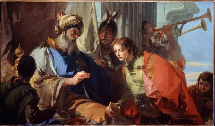 José recibe el anillo del faraón