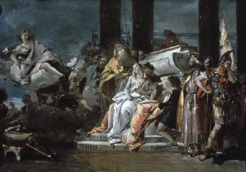 Sacrificio de Ifigenia, 1735