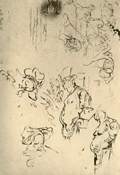 Sátiro Herms y Cabezas Orientales, mediados del siglo XVIII, 1928