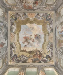 La Caída de los Demonios, Historias de Escipión, detalle, 1731 (detalle)