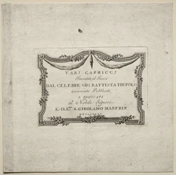 Varios caprichos, 1785
