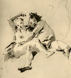 Céfiro y Flora, 1757, 1928