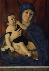 Alemán: Maria mit dem Kind Madonna and Child