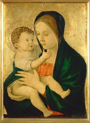 Madonna, c. 1475 (pintura sobre madera)