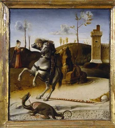 San Jorge matando al dragón, c. 1430-1516 (pintura)