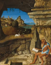 San Jerónimo leyendo