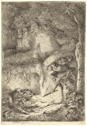 Los cuerpos de los santos Pedro y Pablo escondidos en las catacumbas