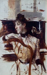 Alaide Banti de perfil