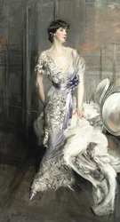 Boldini - RETRATO DE CELIA TOBIN CLARK