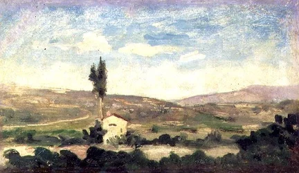 Paisaje con Álamo