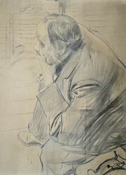 Retrato de Edgar Degas