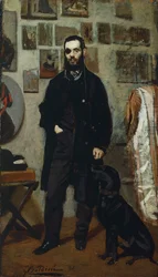 Retrato de Giuseppe Abbati, por Giovanni Boldini