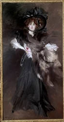 Retrato de Mademoiselle Lantelme