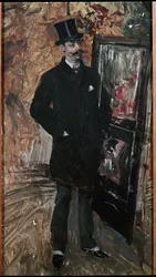 Retrato del poeta Hanvin