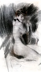 Mujer sentada