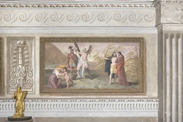 Crucifixión de San Andrés, de Historias de Cristo