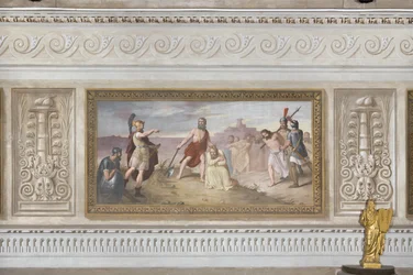 El martirio de San Mateo, de Historias de Cristo