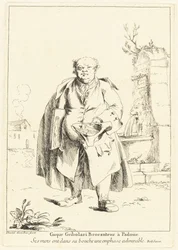 Gaspar Gribolari, vendedor de segunda mano en Padua