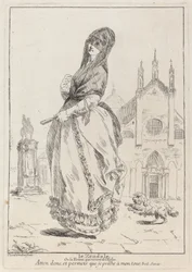 La Zendale (Mujer con Capucha, o la Mujer Volviendo de la Iglesia)