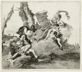 Armida encuentra al Rinaldo dormido