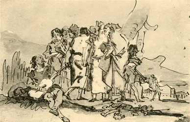 Grupo de Hombres Jóvenes y Viejos