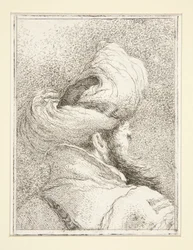 Cabeza de Turco, de la serie Raccolta di Teste, Libro Secondo (Colección de Cabezas, Libro Dos)