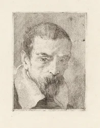 Viejo con barba y cabeza descubierta, de la Raccolta di Teste (Colección de cabezas)