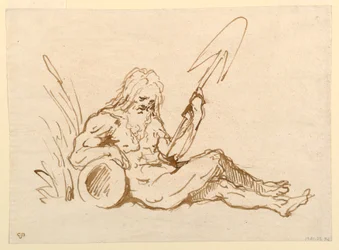 Boceto de un Dios del Río